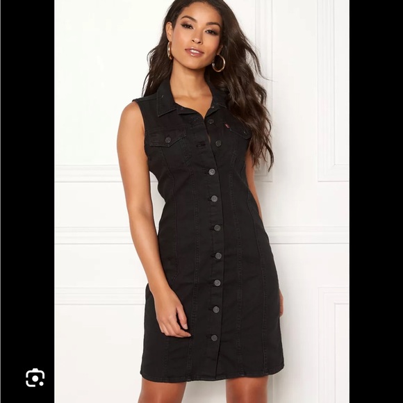Levi’s black dress size large - Picture 2 of 5